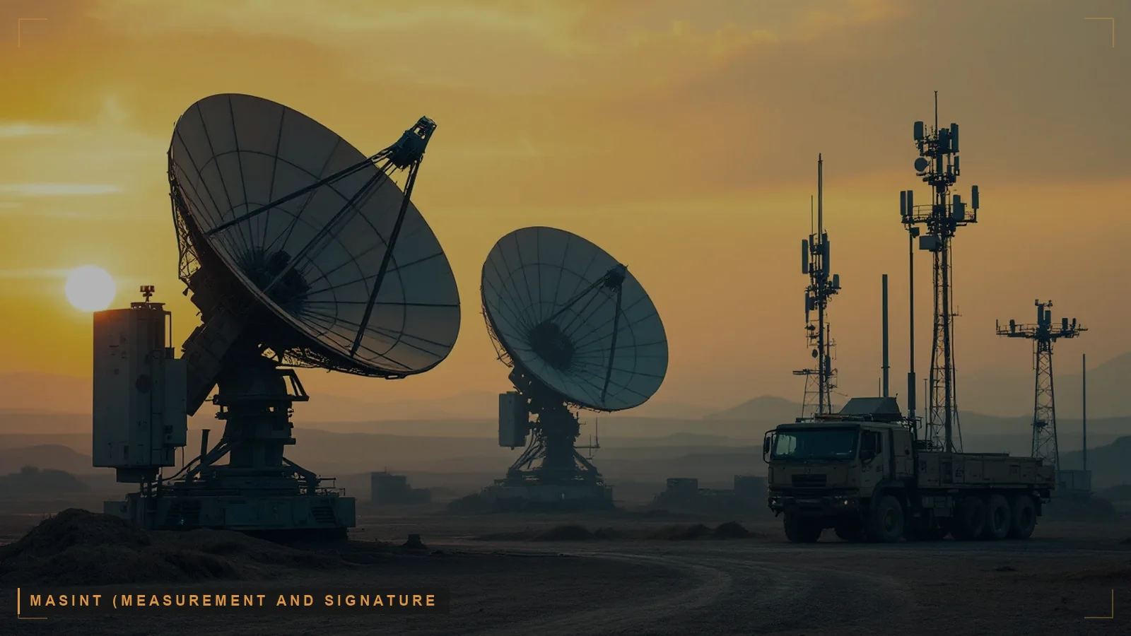 Sensor measurement, illustrating measurement and signature intelligence (illustrative)