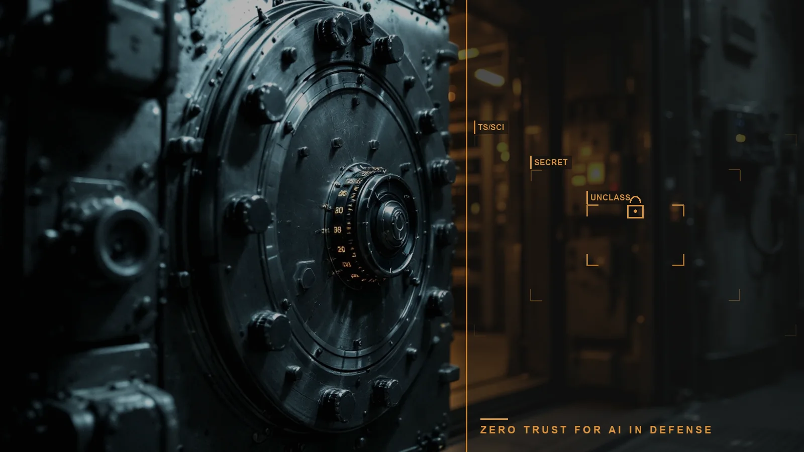 A security operations floor, illustrating zero trust for AI (illustrative)