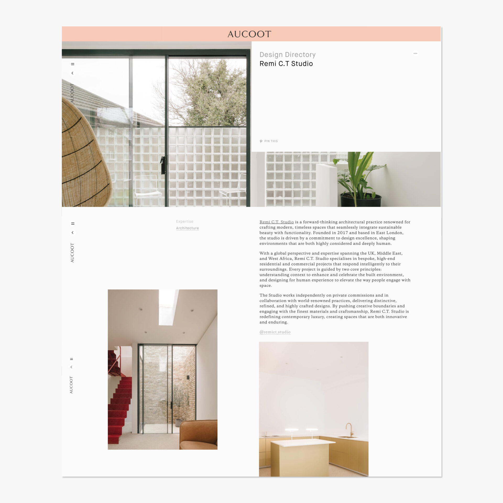 Aucoot Architecture Profile