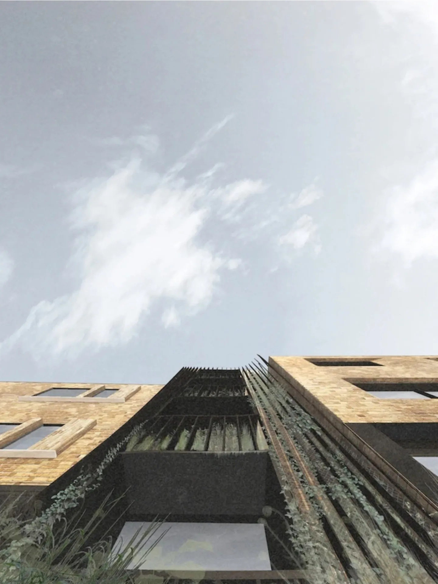 ATHERTON PLACE | A façade where architecture meets nature.