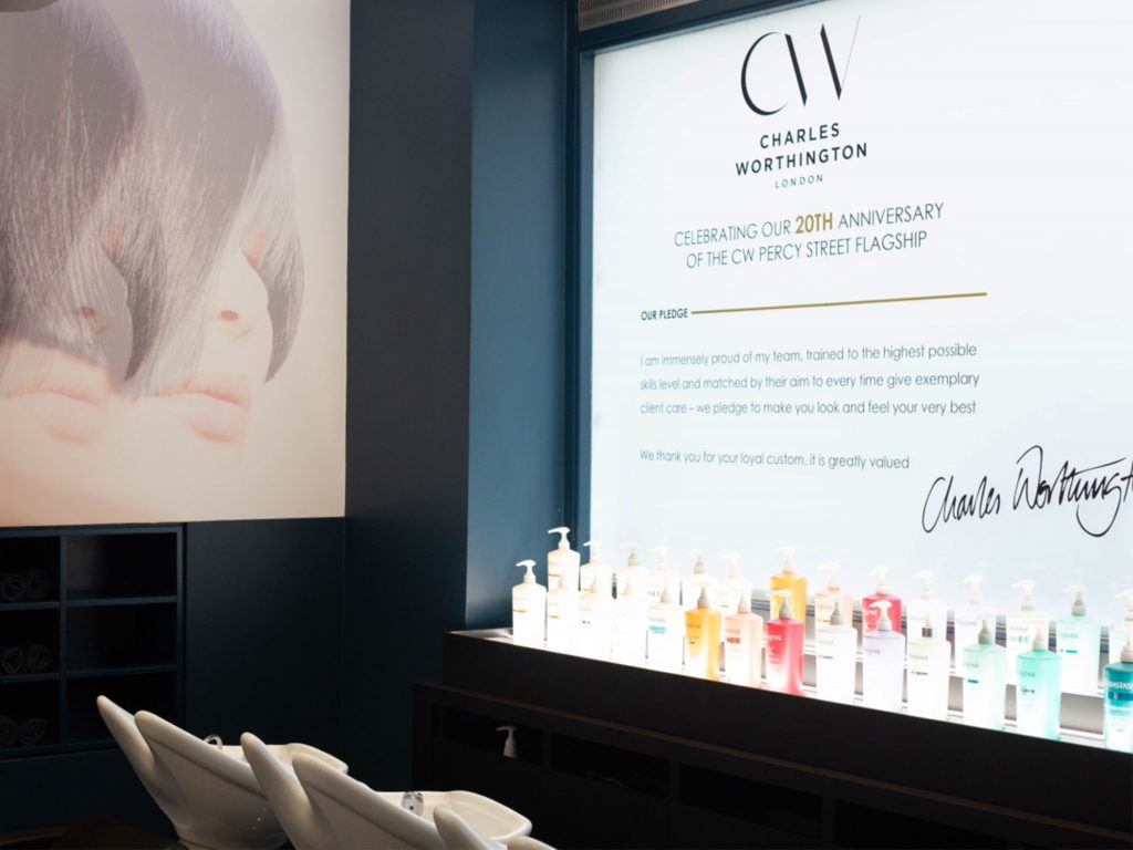 DESIGN TO FRAME EXPERIENCE | Every detail considered, from product display to client journey, creating spaces where brand and client connect.