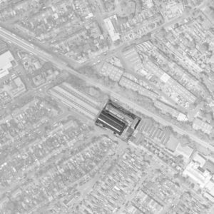 SITE HIGHLIGHT | Aerial view with marked location.