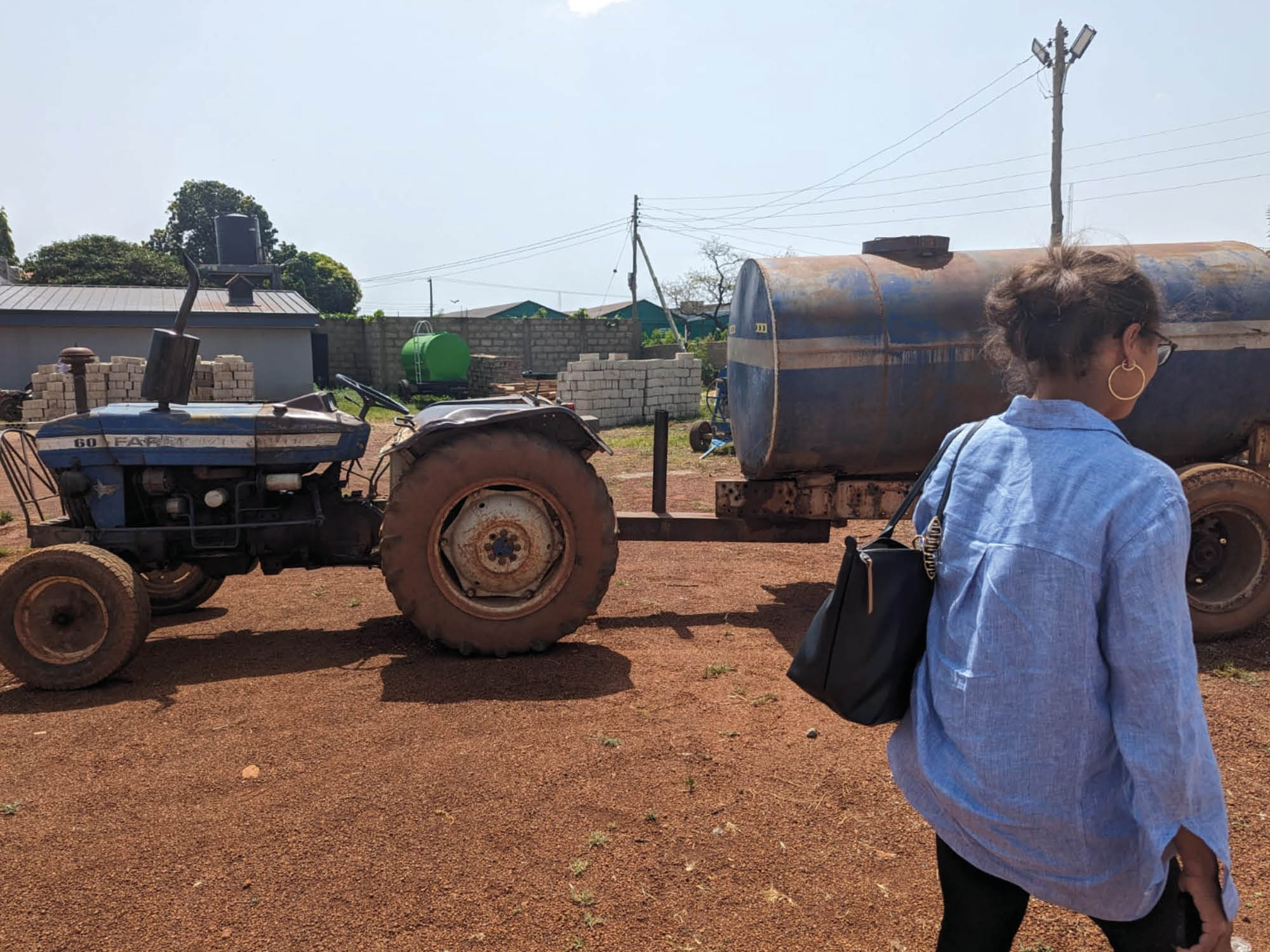 ON-SITE COORDINATION | Remi at Rice City House alongside local trades.