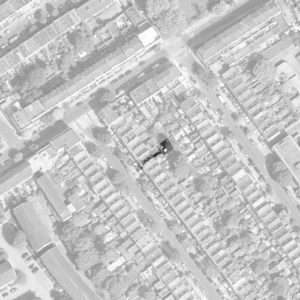 Site highlight | Aerial view with marked location.