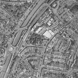 Site context | Aerial map showing the location of St John’s Church.