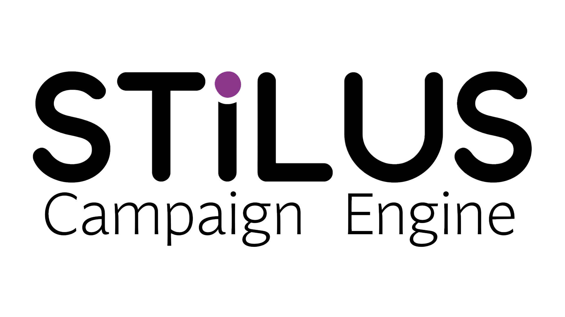 Stylized text logo spelling 'STiLUS' with a purple dot above the letter i.