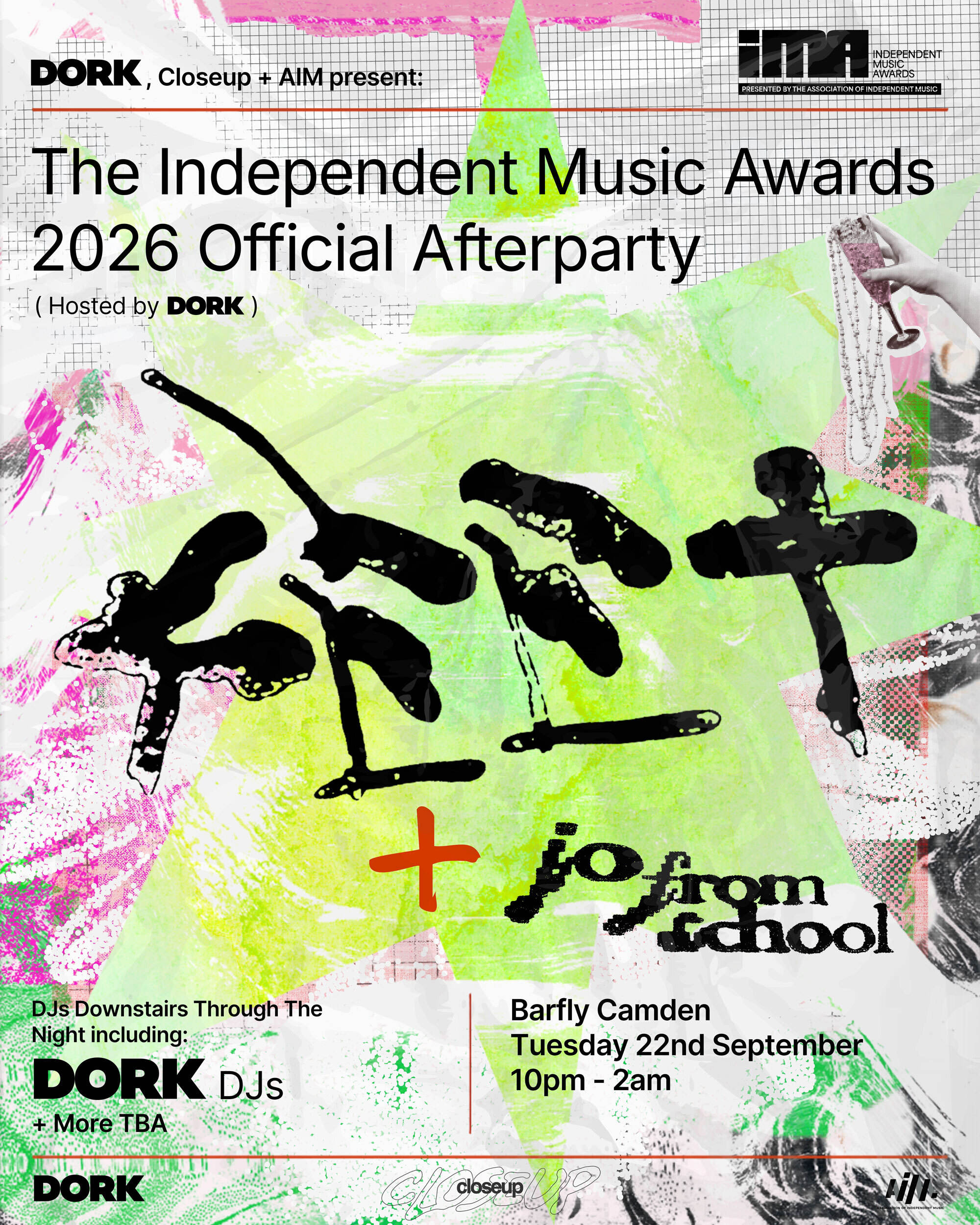 The Independent Music Awards Official Afterparty w/ Dork Magazine