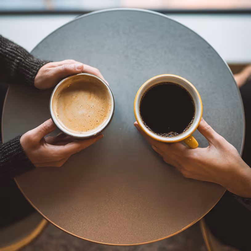 image of author networking post-event