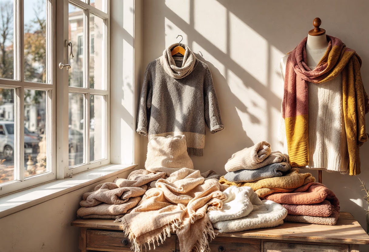 image of clothing display (for a clothing boutique)
