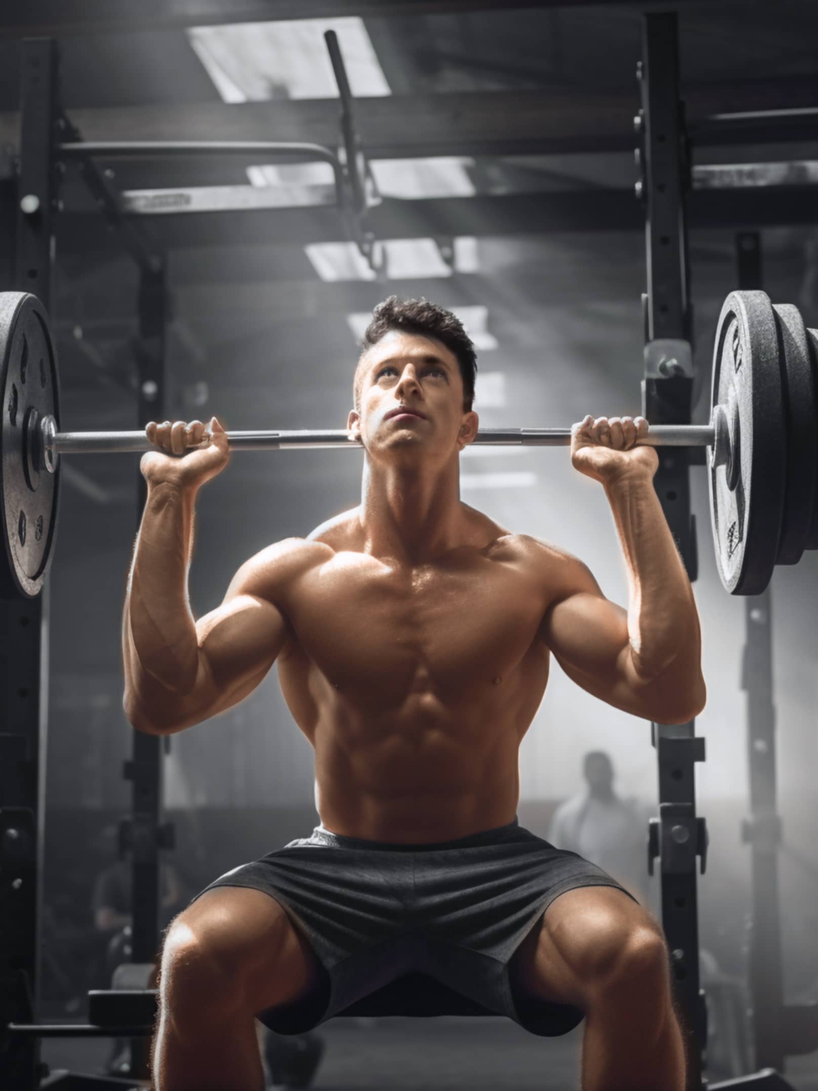 About Our Gym Man Workout Weight Bars - Gymnastic X Webflow Template