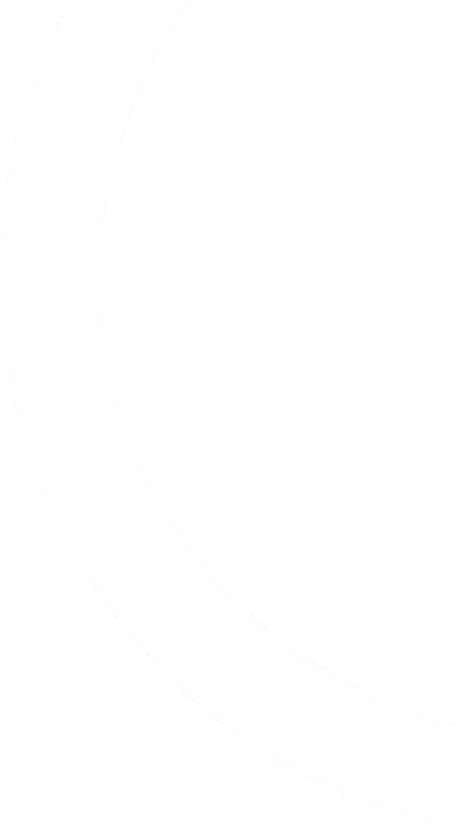 Une portion d'un large arc blanc sur fond noir arrondi à gauche.