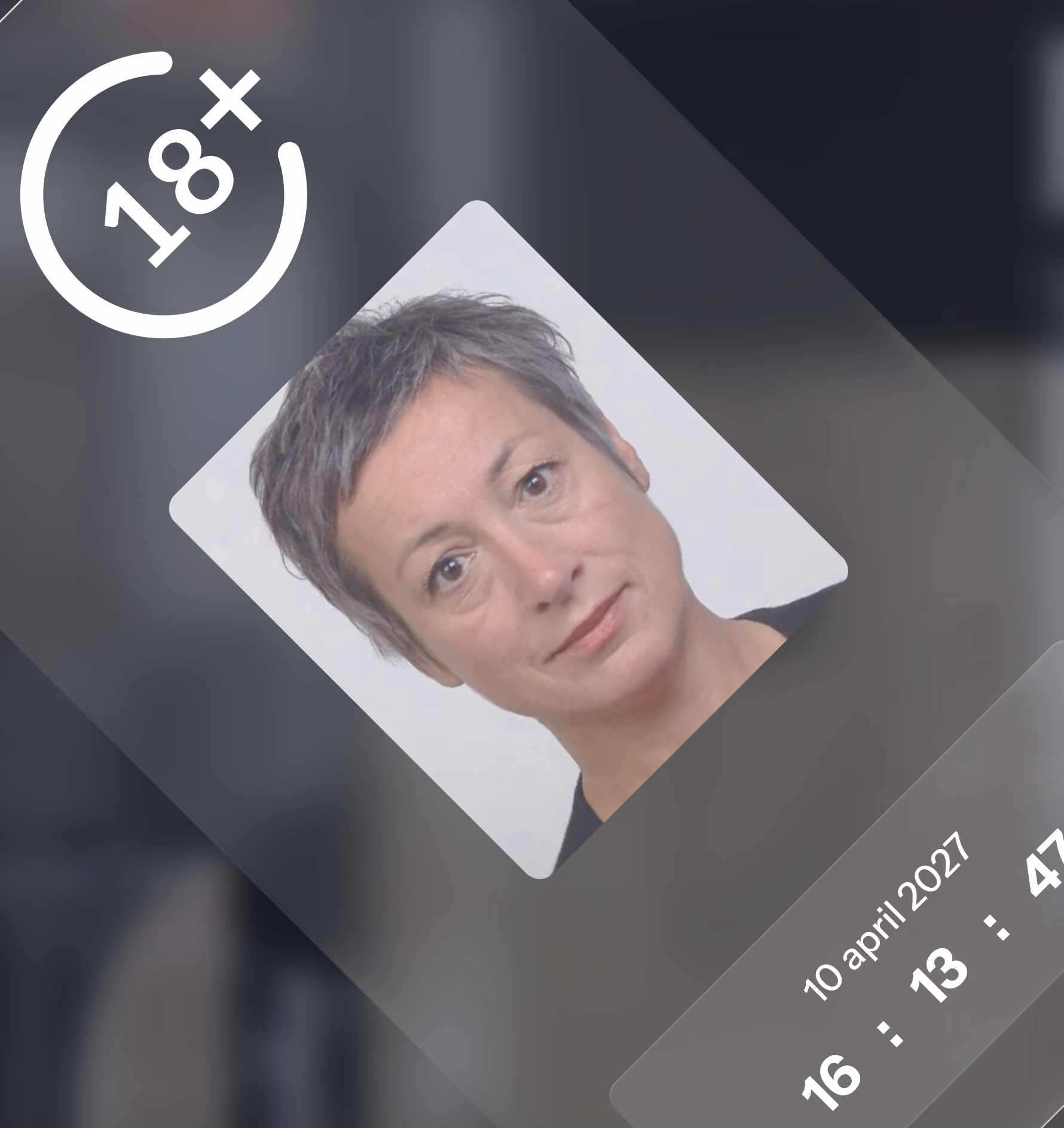 Leeftijdscategorie 18+ op een evenemententicket