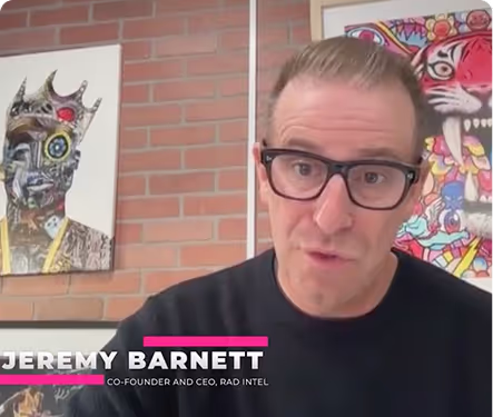 Cheddar News features an interview with CEO of RAD Intel, Jeremy Barnett