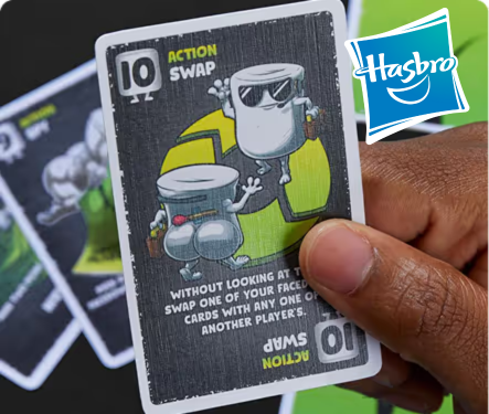 Client Renewal, Hasbro Arschmallows, NSDAQ: HAS