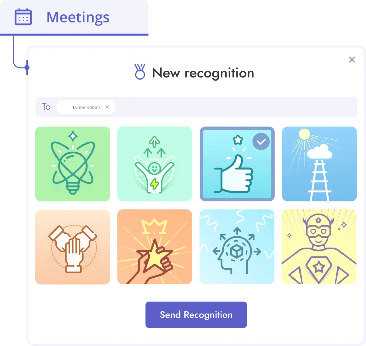 Praise Your Employees with Custom Badges inside Microsoft Teams with Teamflect.