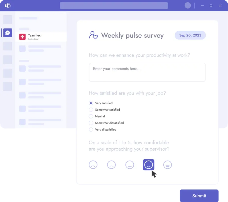 Automate your pulse surveys to streamline the process.
