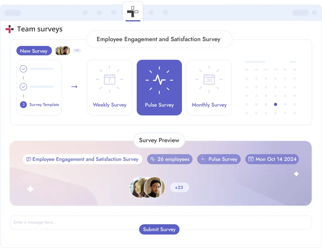 Get real-time employee engagement data. Access Power-BI reports.