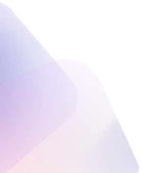 Abstract gradient shapes in purple and pink tones with smooth curves.