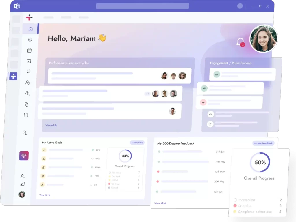 Teamflect Dashboard