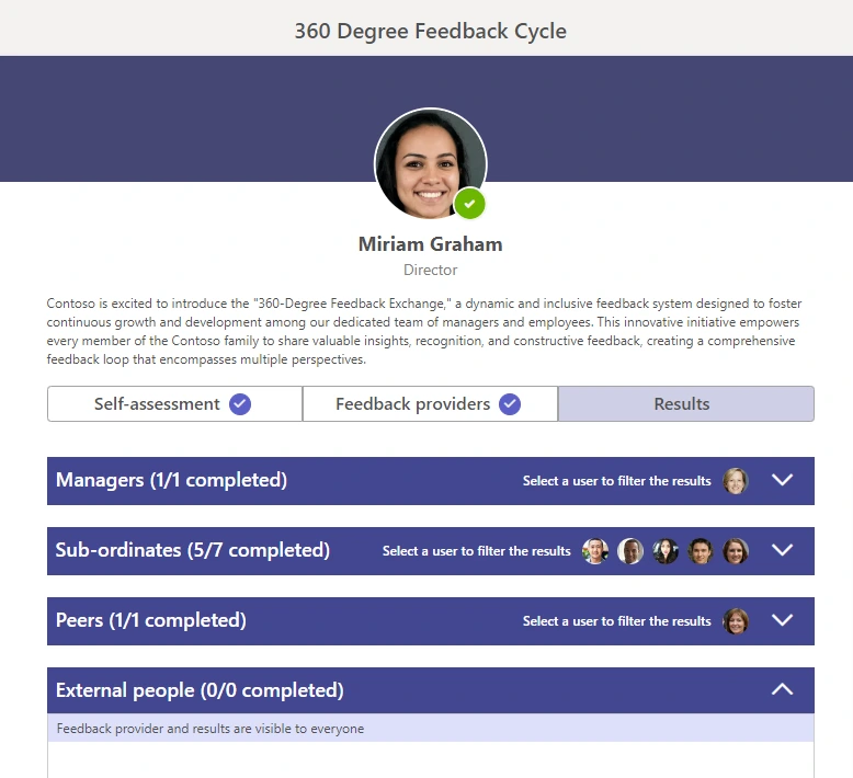 360-degrree feedback with Teamflect
