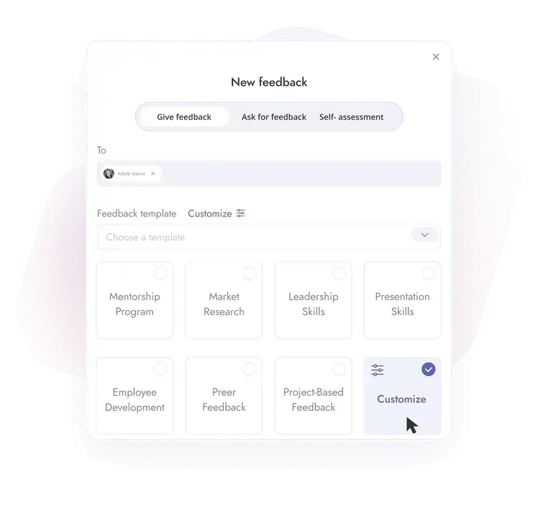 Teamflect - Feedback Module