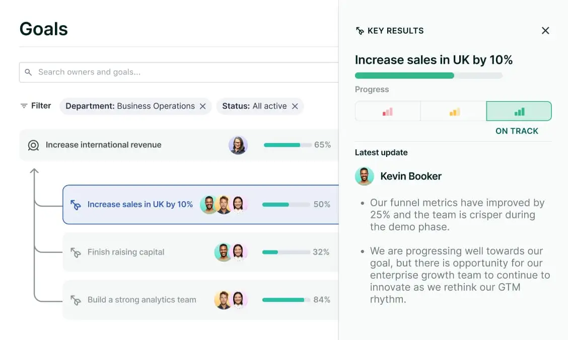 A complete HR platform to replace viva goals