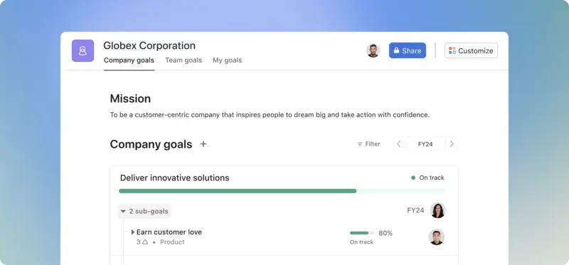 A project management tool to replace viva goals