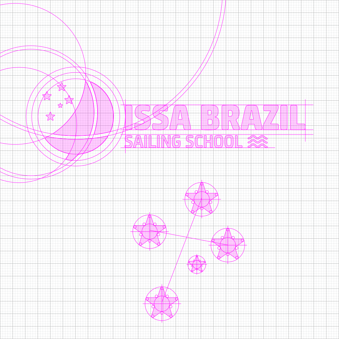 ISSA BRAZIL Logo Konstruktion