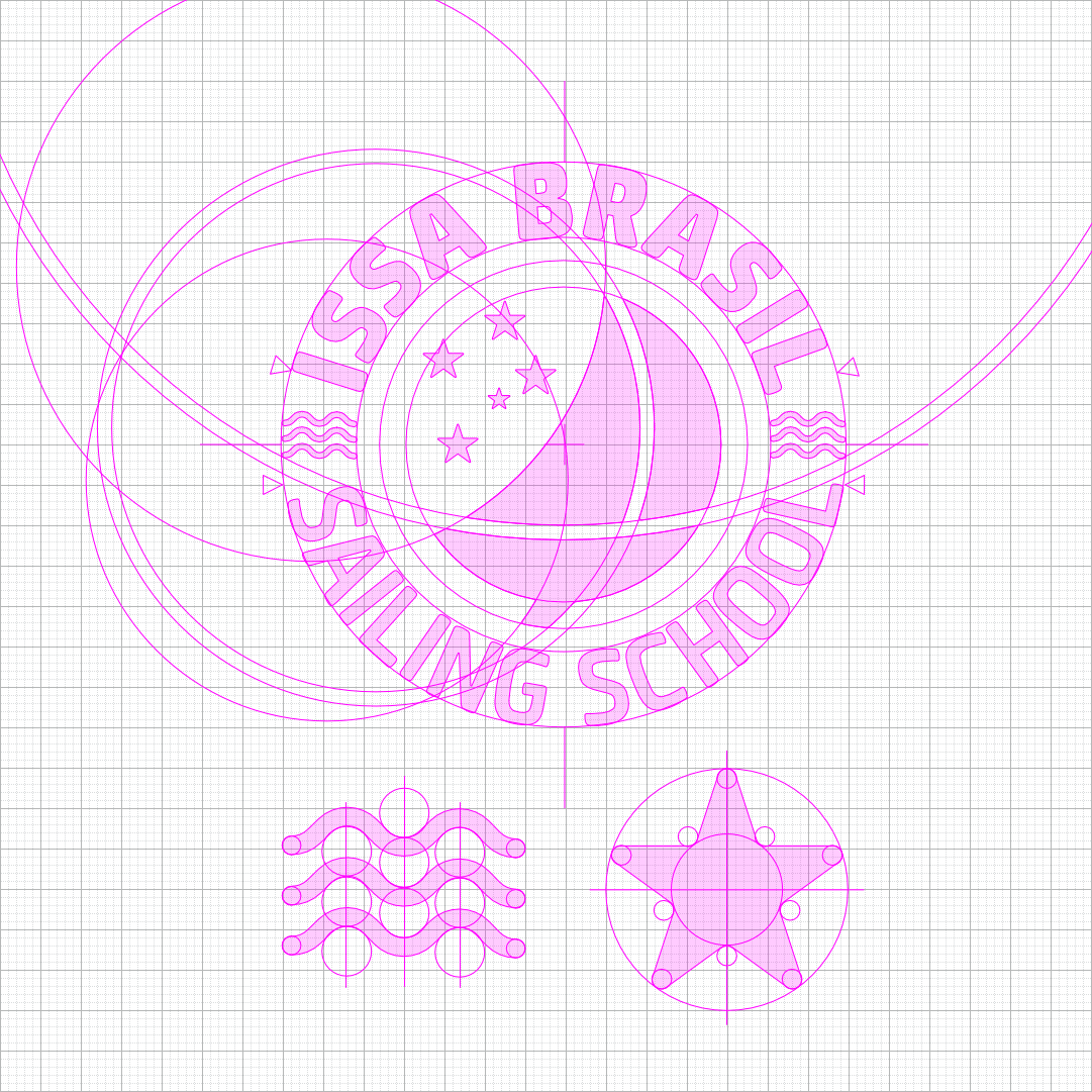 ISSA BRAZIL Logo Konstruktion