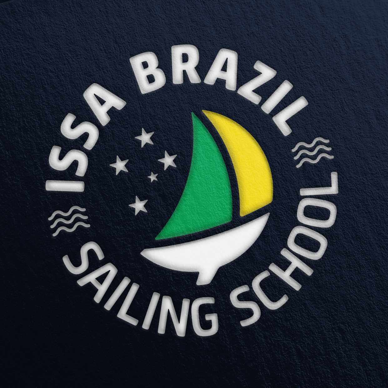 ISSA BRAZIL Logo geprägt