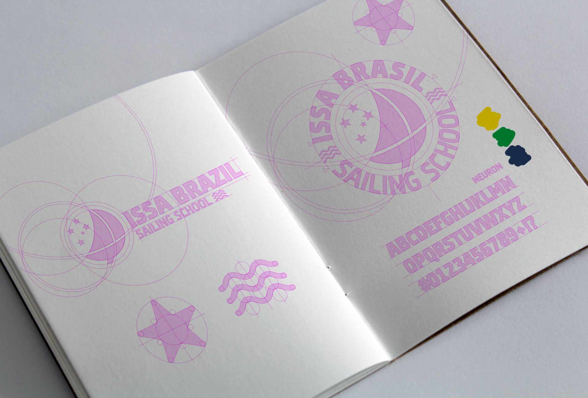 ISSA BRAZIL Skizzenbuck