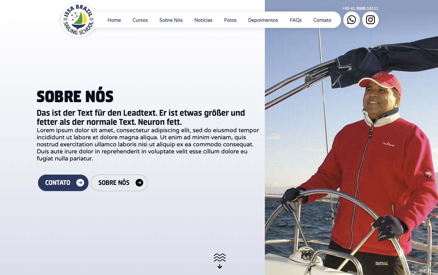 ISSA BRASIL Website Über uns