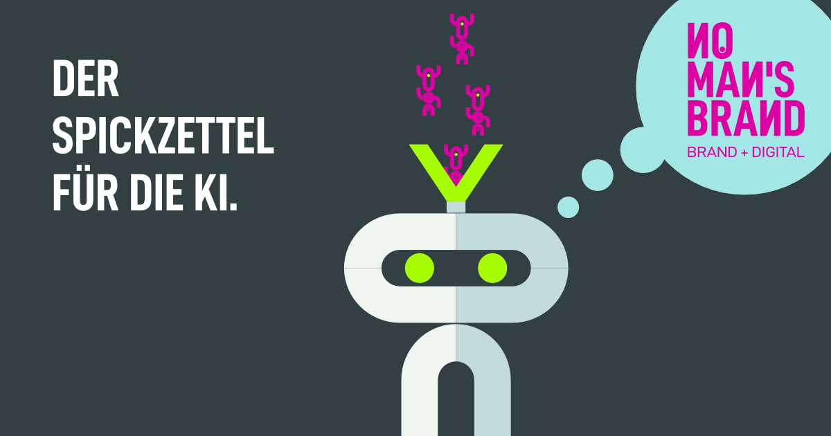 Deine Website braucht einen KI-Spickzettel.
