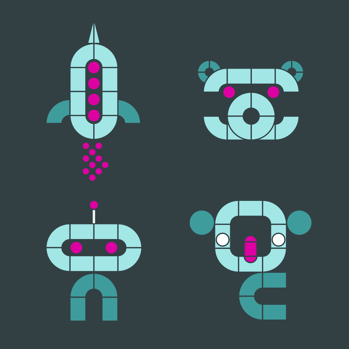 No Man's Brand Illustrations-System