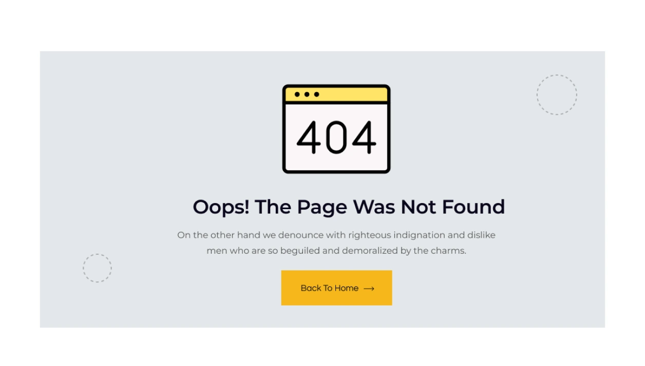 Error Page Image
