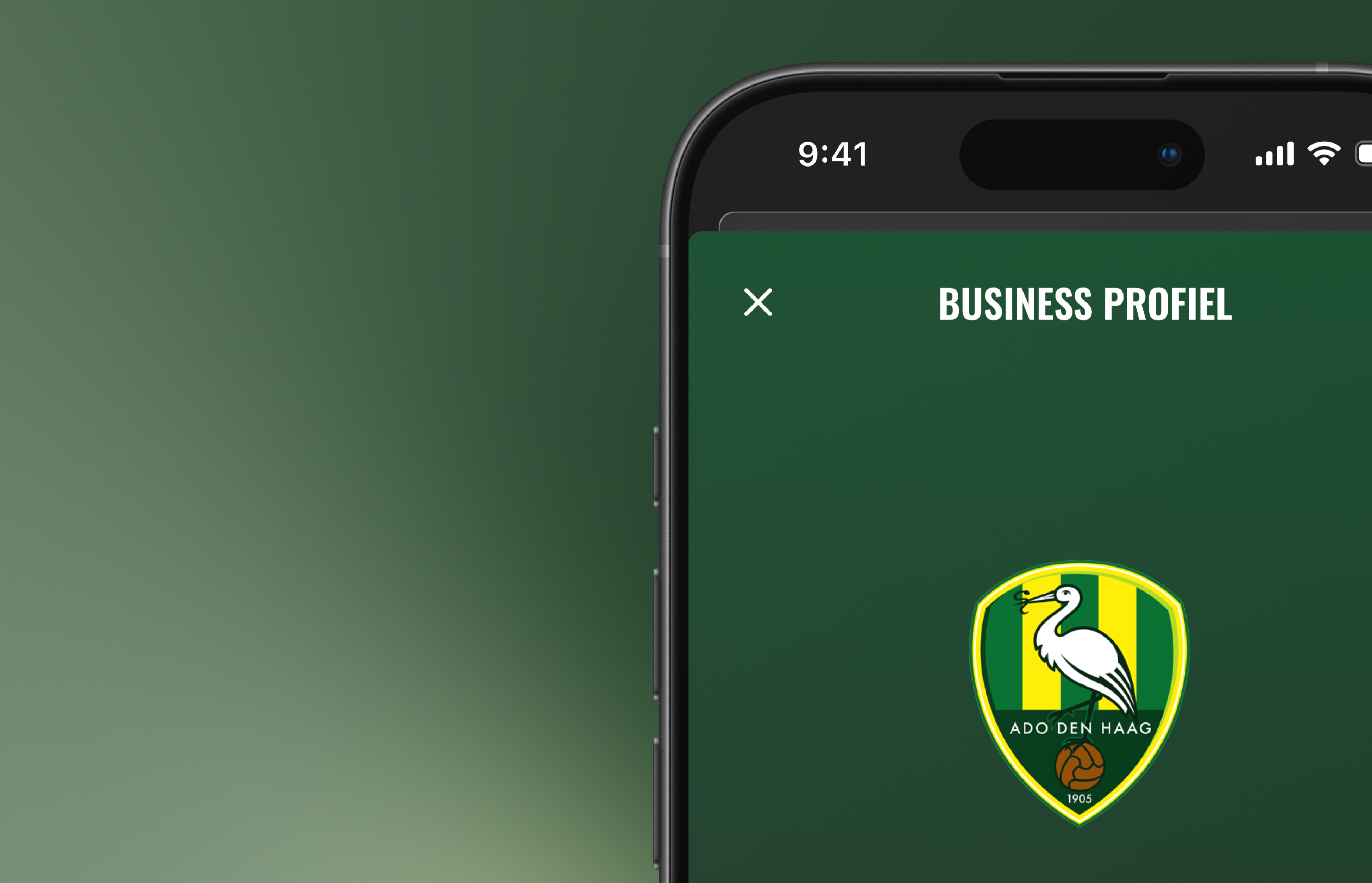 Home ADO Den Haag Business Wallet