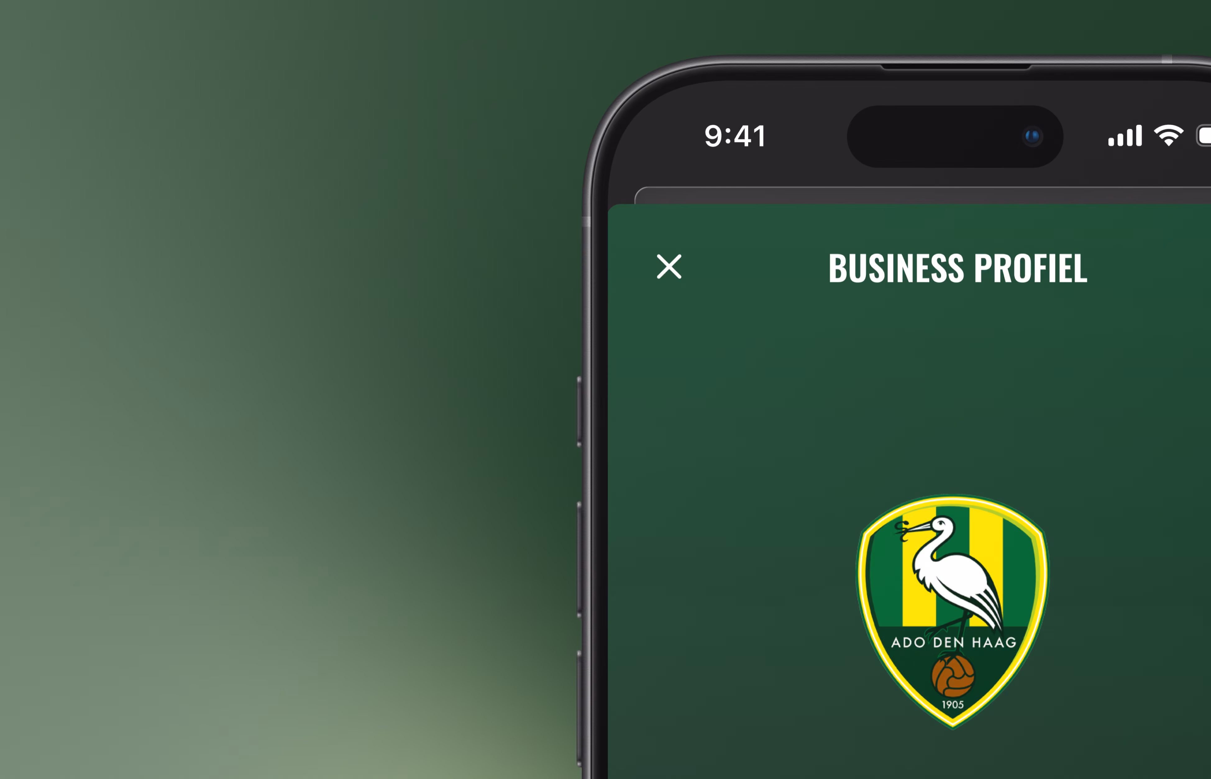Home ADO Den Haag Business Wallet