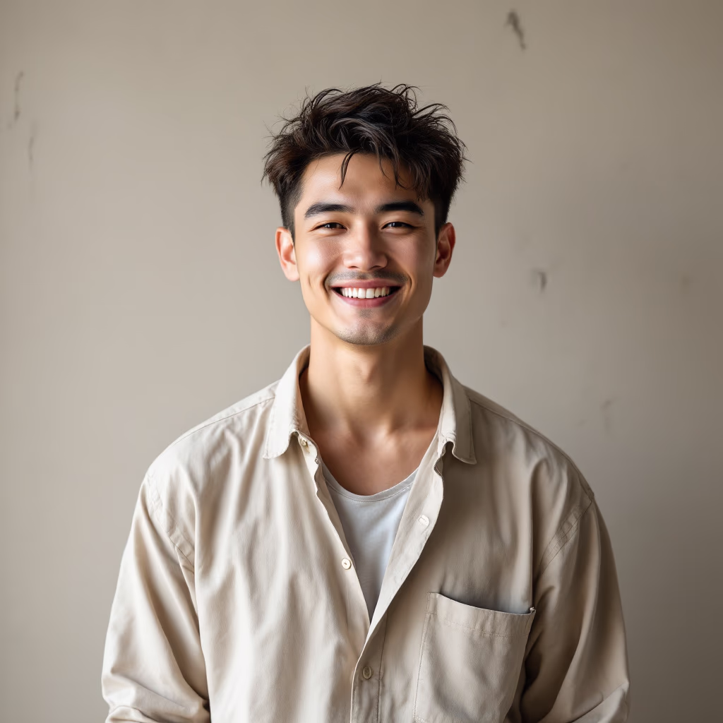 [headshot] image of customer (for a plumbing service)