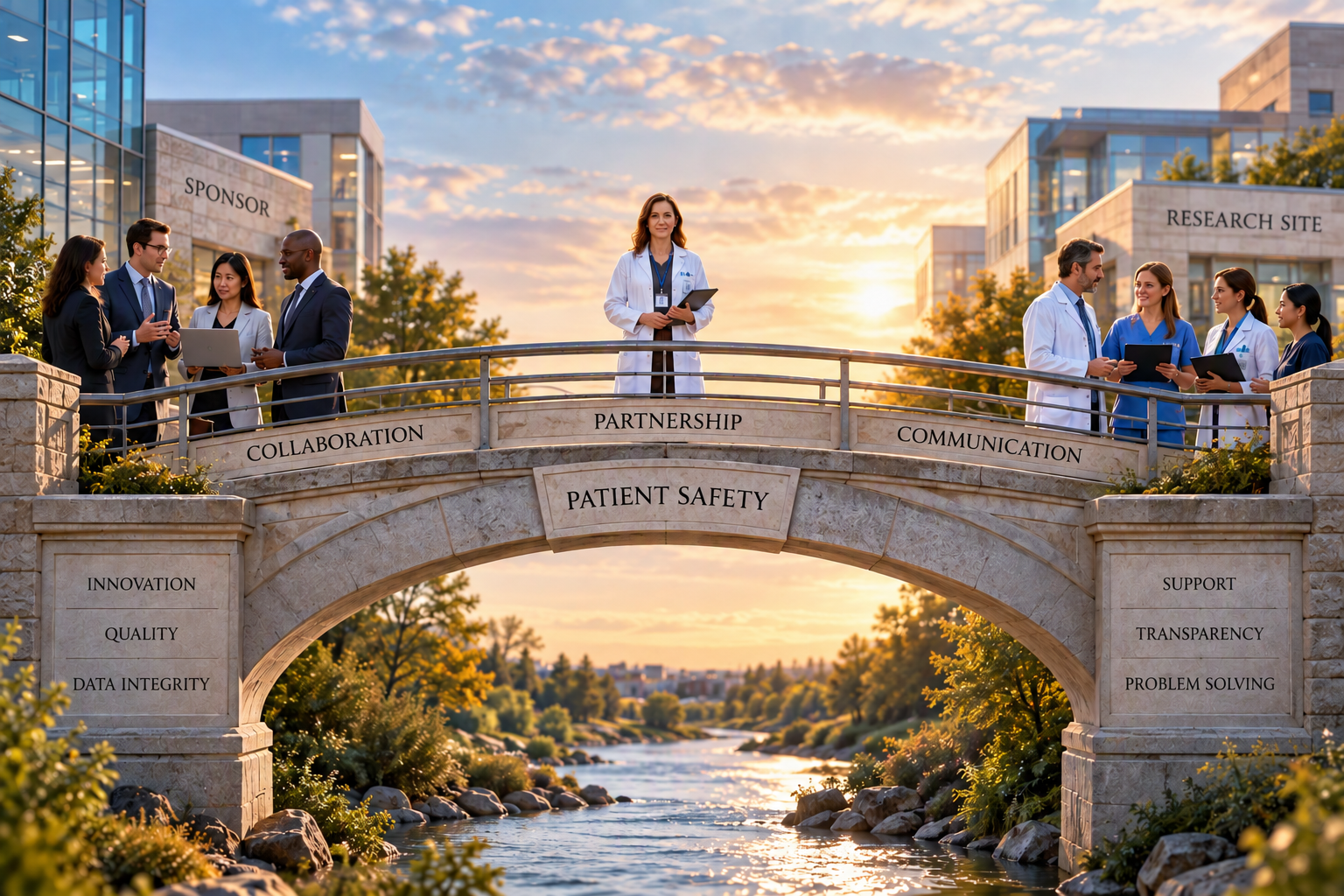 CRAs bridging the gap in communication between sites and the sponsor