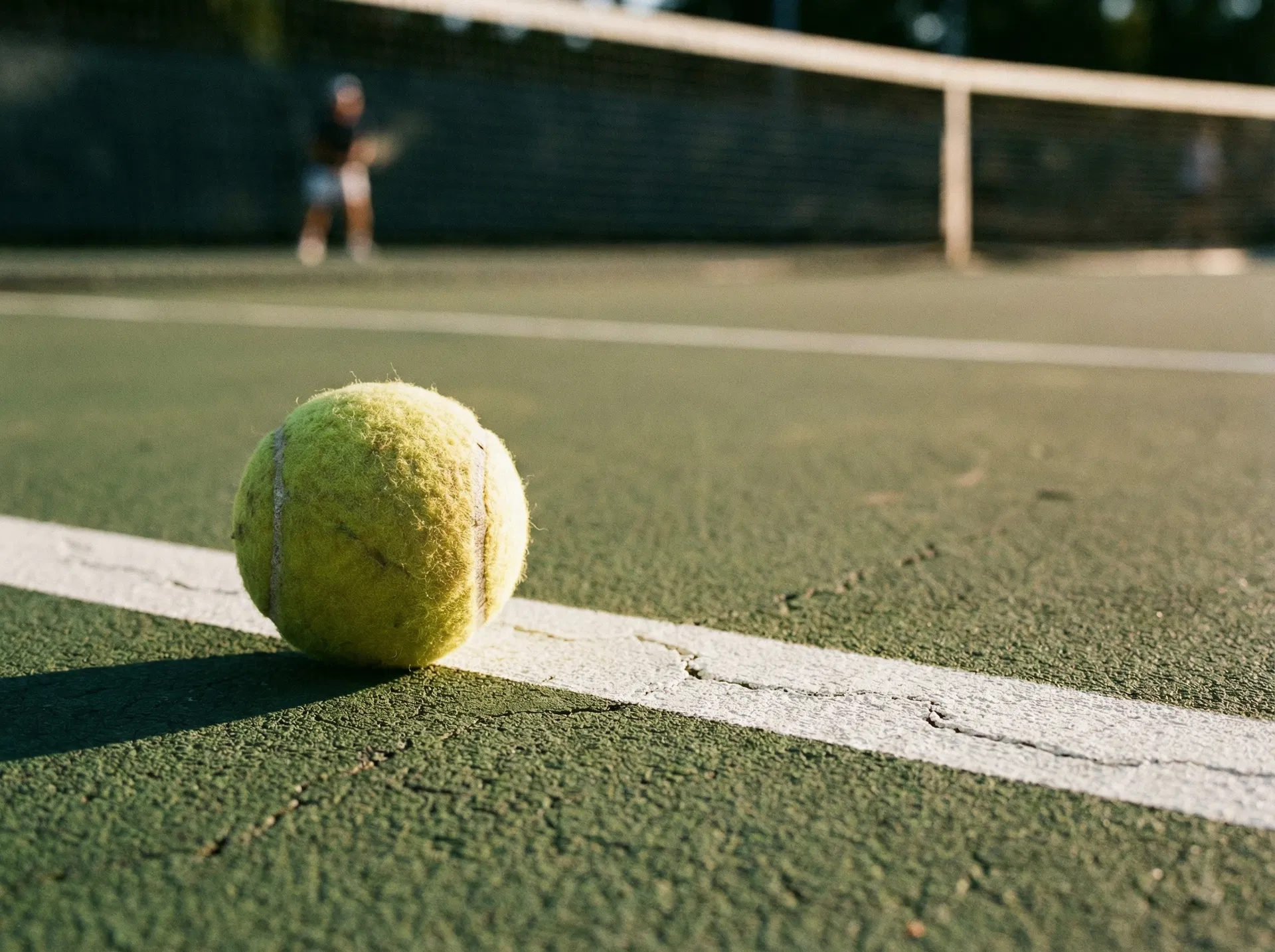 Tennis Court Construction — detail