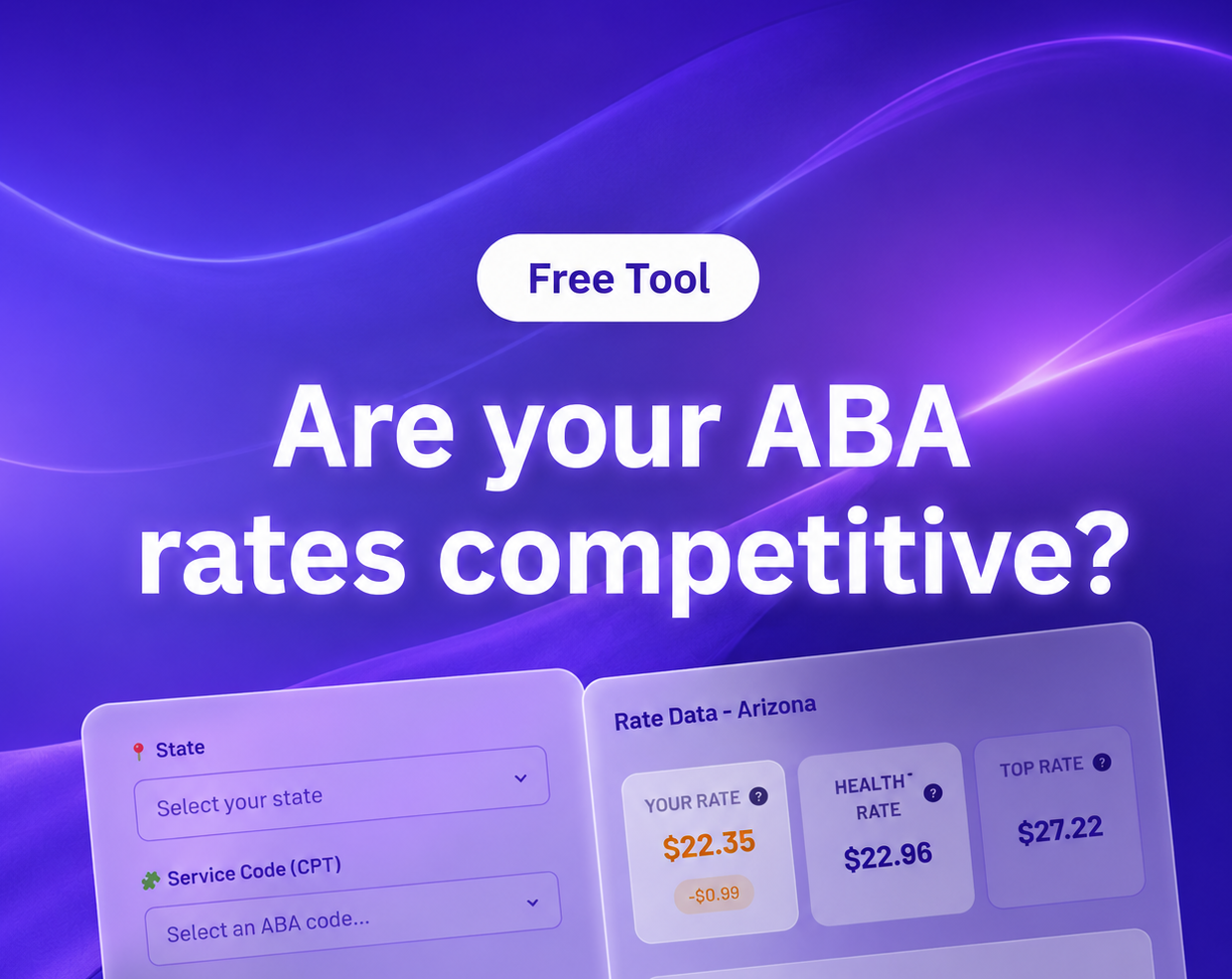 Cover image for Flychain's free ABA CPT Code reimbursement rate comparison tool