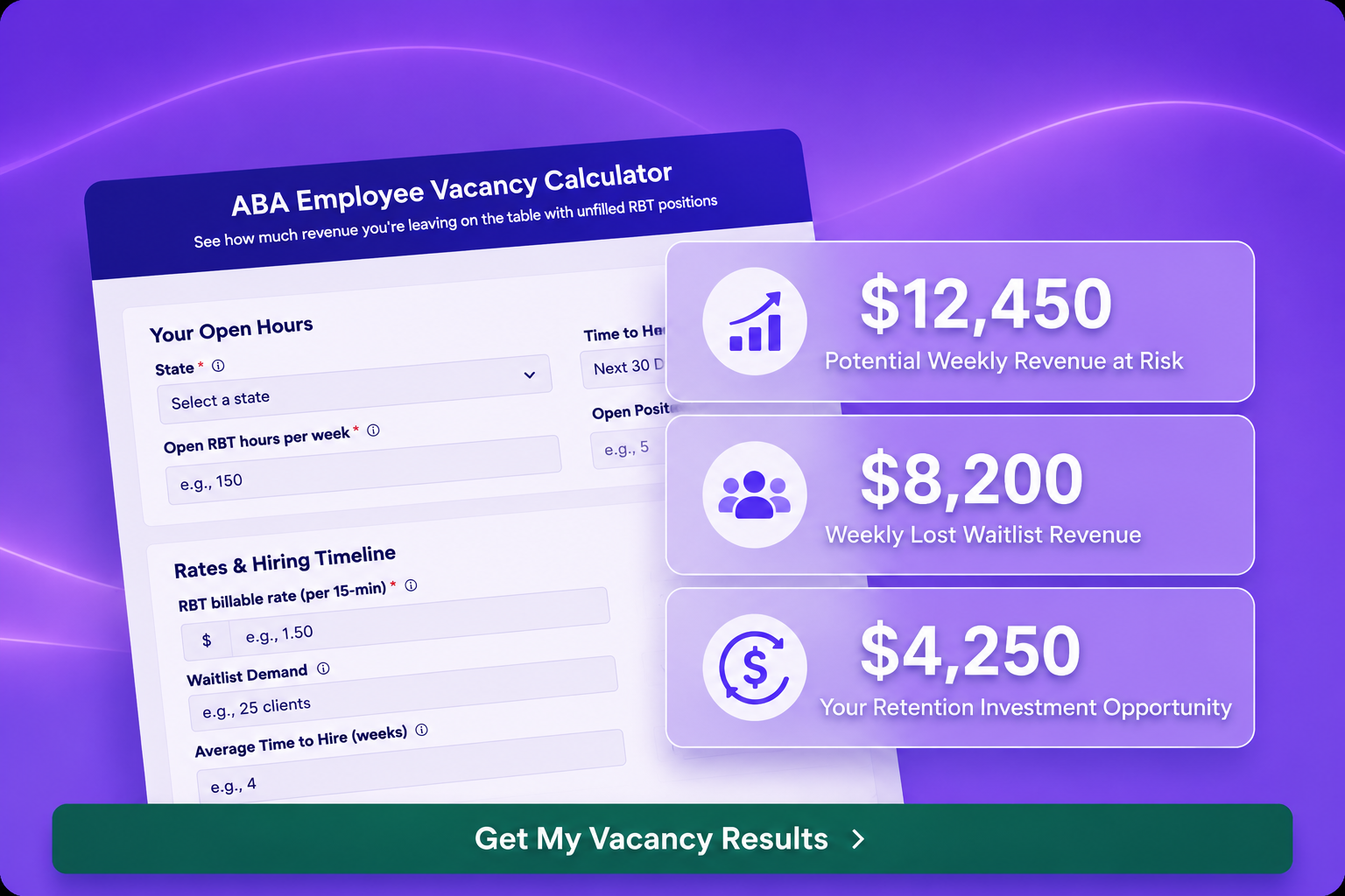 Cover image for Flychain's free ABA therapy staff retention calculator