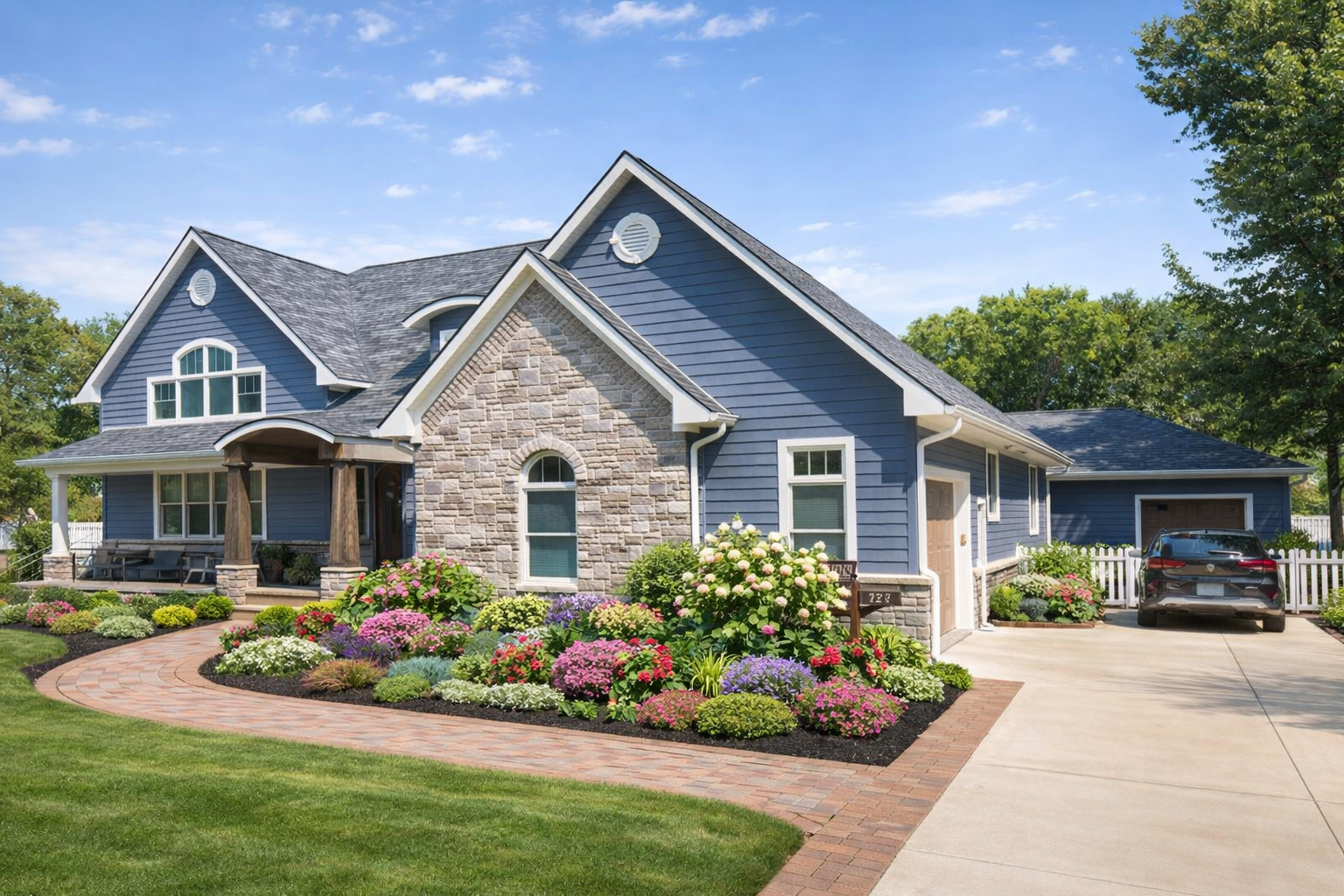 A view of the Cherry St. Residence
