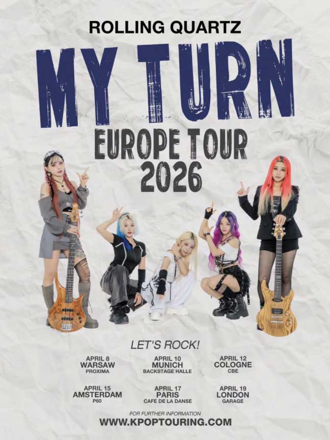 Rolling Quartz 'My Turn' Europe Tour