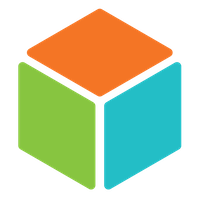 Multicolored cube logo for iReady learning platform