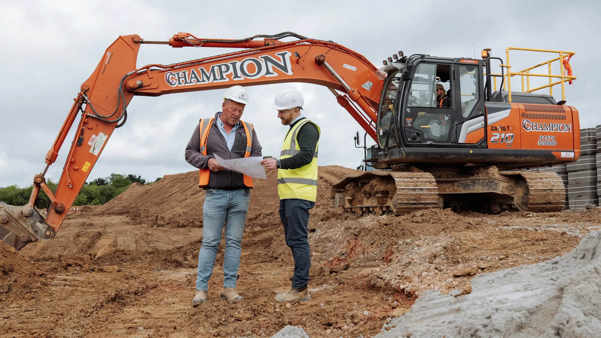 Champion Groundworks team in Devon and Cornwall