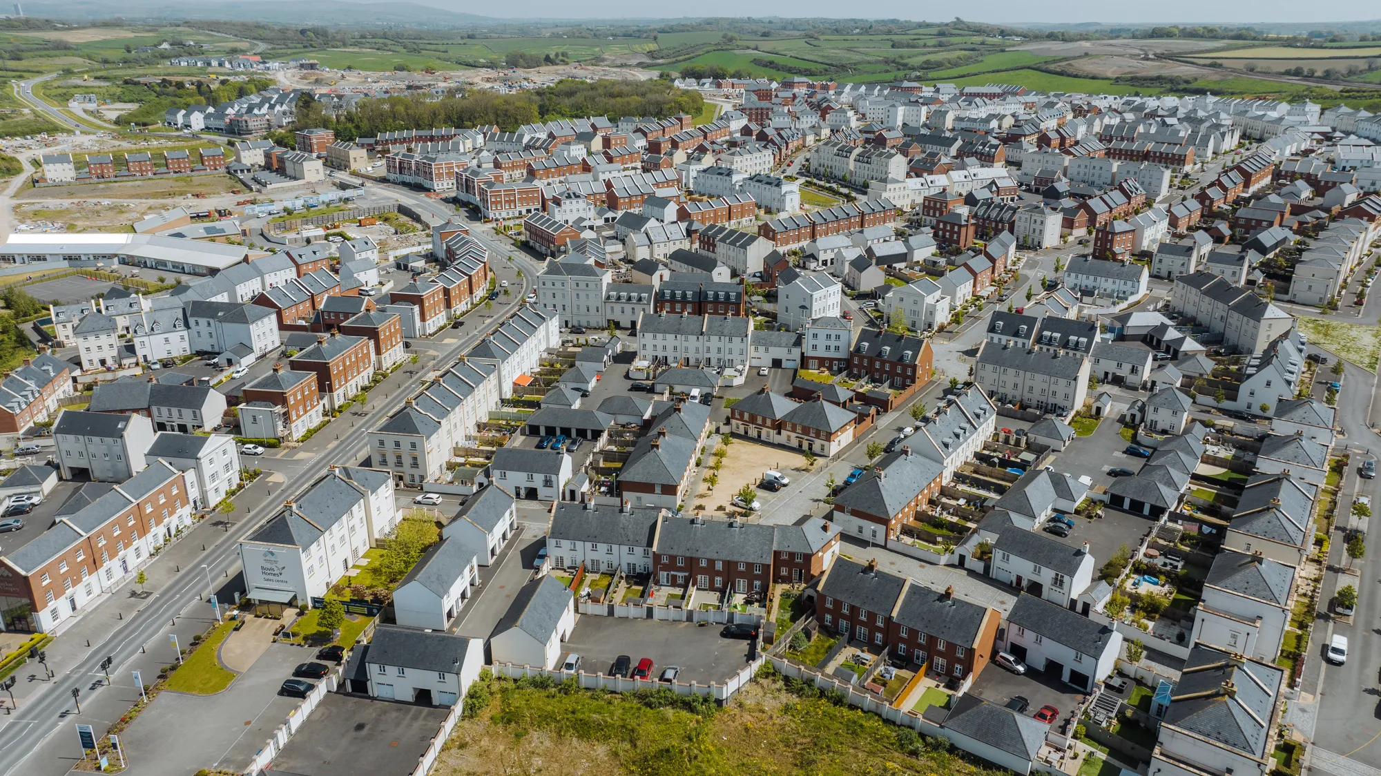 Champion Groundworks working in Sherford