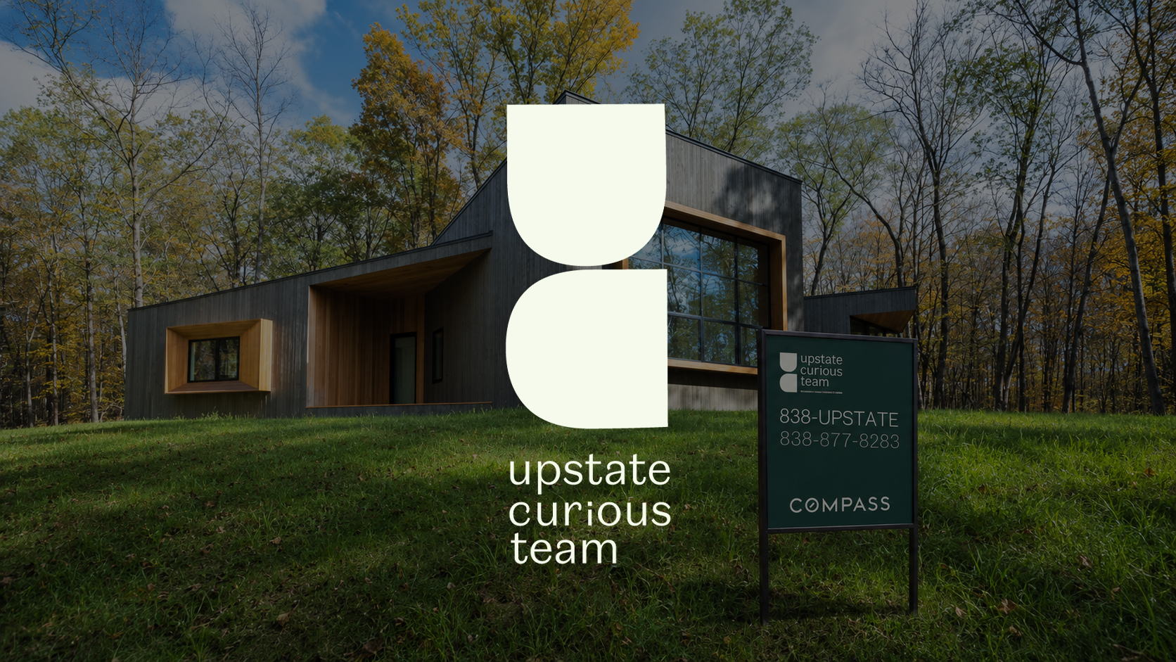 For Upstate Curious, a platform celebrating art, architecture, and culture in the Hudson Valley and upstate New York, we developed an identity rooted in place and editorial character.