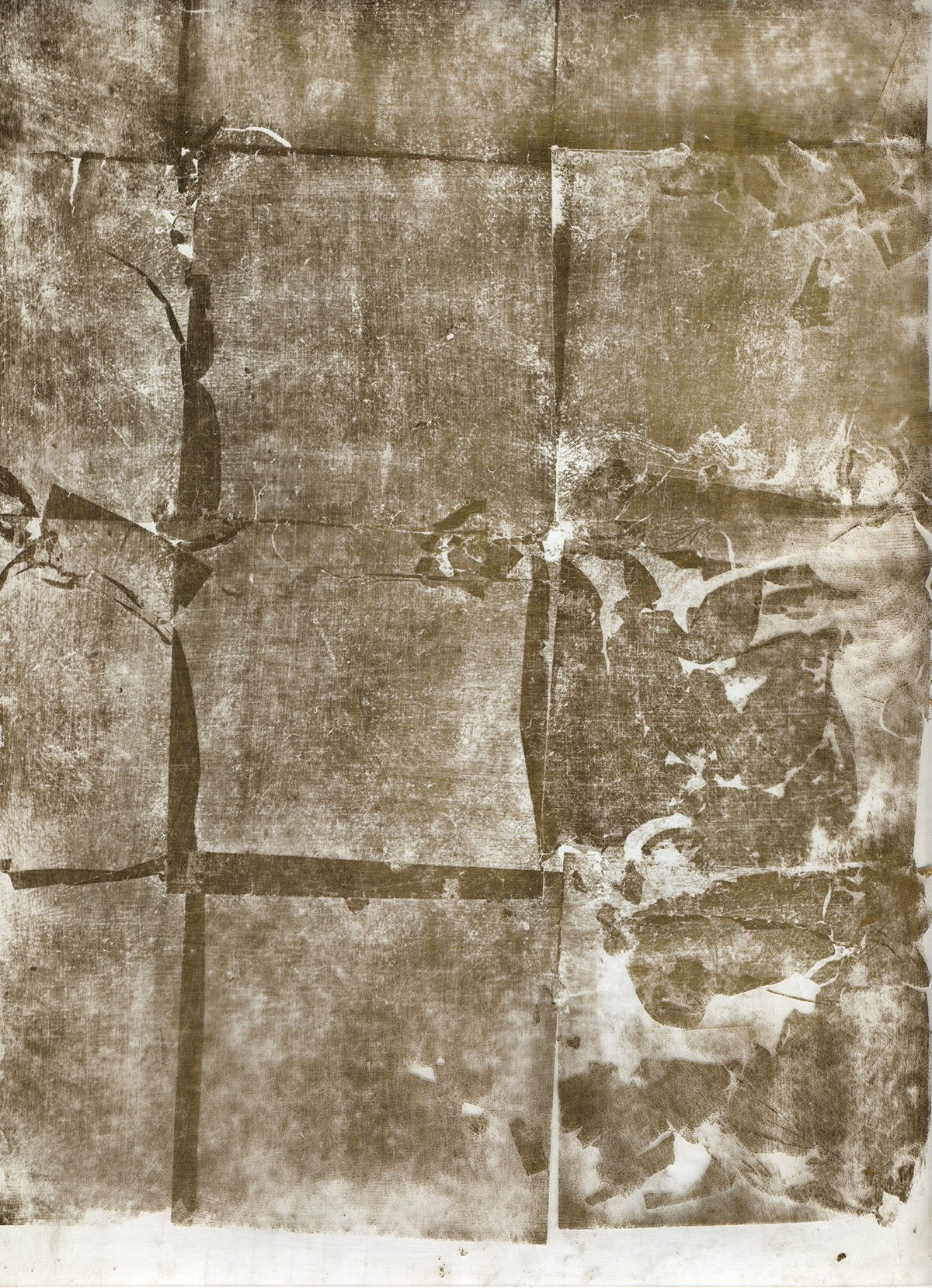 Verre eglomise surface study