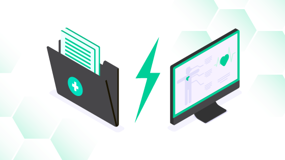 Paper files moving to a digital system